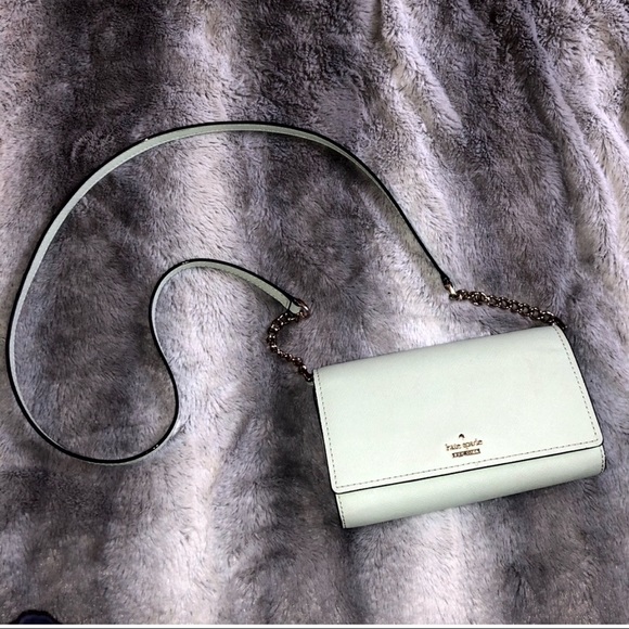 kate spade Handbags - Kate Spade | Mint Blue Crossbody Purse